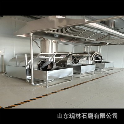 现林石磨 商用小磨香油流水线设备 全自动新型晃油机电动石磨图2