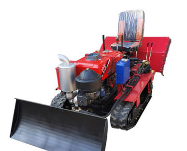 微耕机乘坐式履带耕地机开沟施肥旋耕机果园田园管理除草耕地机图4