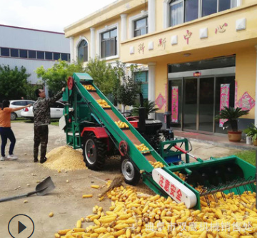 山东自动装车打棒子机 大型玉米脱粒机厂家 打玉米机价格图4