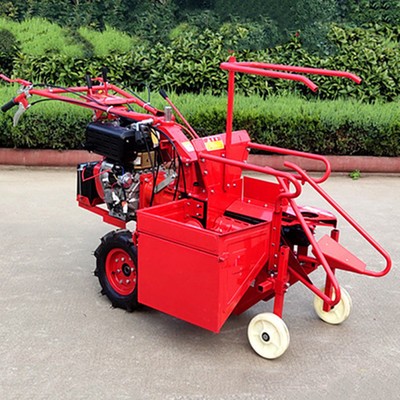 农用新款收玉米杆机 玉米剥皮秸秆粉碎一体机 多功能玉米收割机图4