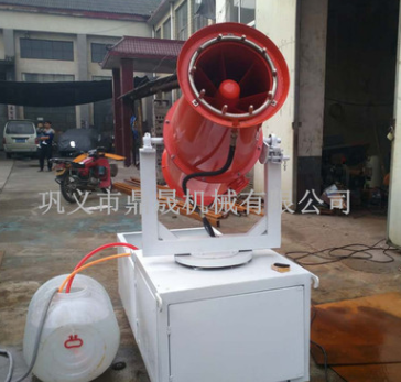 降尘喷雾机 风送式高射程除尘雾炮机 建筑工地煤场雾泡除尘机图3