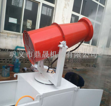 降尘喷雾机 风送式高射程除尘雾炮机 建筑工地煤场雾泡除尘机图2