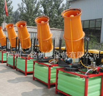 全自动高射程雾炮机 工程工地降尘雾炮机30-50米净化空气设备图2