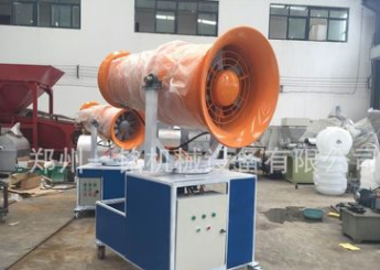 市政园林车载雾炮洒水机 建筑工地除尘机 大风力除尘雾炮机图2