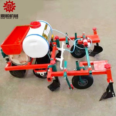 手扶拖拉机牵引花生播种机自动膜上点播花生播种覆膜机工厂价格发图4