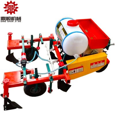 手扶拖拉机牵引花生播种机自动膜上点播花生播种覆膜机工厂价格发图5