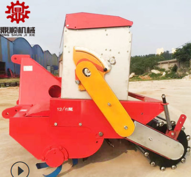 玉米花生小麦旋耕播种施肥机 四轮拖拉机带大豆 高粱旋耕精播机图4