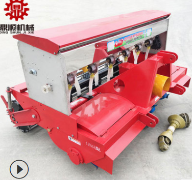 玉米花生小麦旋耕播种施肥机 四轮拖拉机带大豆 高粱旋耕精播机