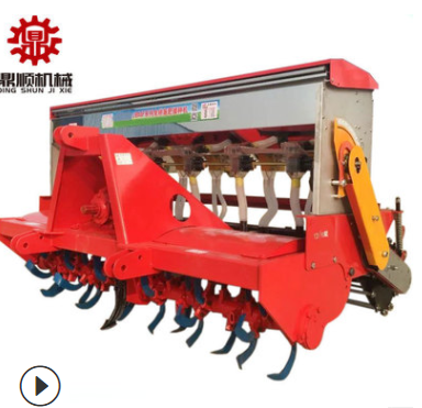玉米花生小麦旋耕播种施肥机 四轮拖拉机带大豆 高粱旋耕精播机图5