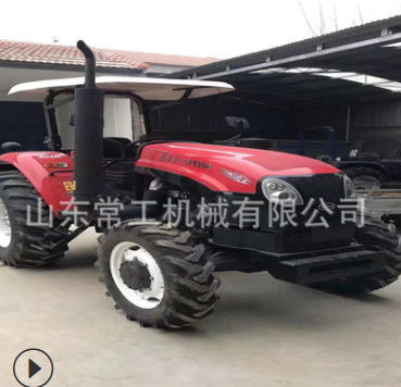 东方红LX804农用大桥开荒犁地拖拉机 山地丘陵旋耕翻地播种拖拉机图4