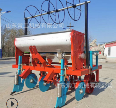 腿式12行小麦播种机价格 圆盘9行播种机直销 14行多功能播种机图4