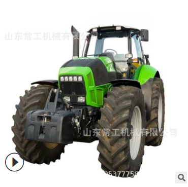 秋收整耕播种农用四轮拖拉机 东方红704动力四驱耕地机国补款图4