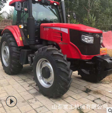 秋收整耕播种农用四轮拖拉机 东方红704动力四驱耕地机国补款图5