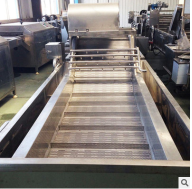 厂家销售薯条清洗机 净菜加工果蔬清洗沥水机 薯片涡流洗菜机图3