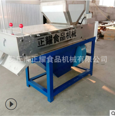 定制食品加工设备花生脱皮机 花生红衣脱皮设备 花生米干法脱皮机图5