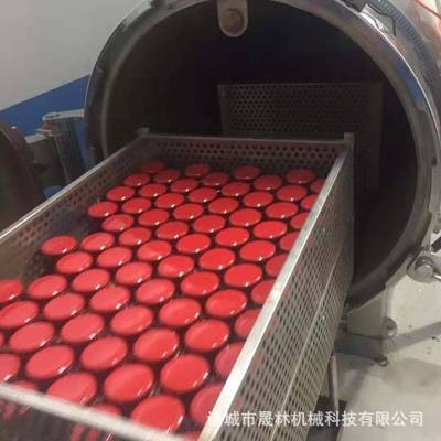 全自动蒸汽杀菌锅 粽子玉米软包装灭菌釜 高温高压杀菌釜图2