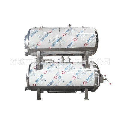 全自动蒸汽杀菌锅 粽子玉米软包装灭菌釜 高温高压杀菌釜图5