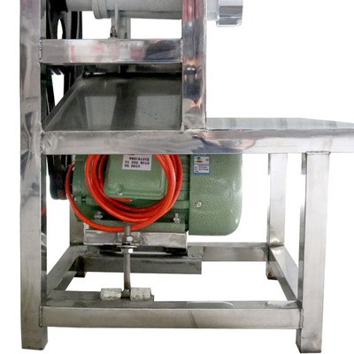 定制冷冻食品辣椒鸡块香肠碎骨机 自动冻肉鸭肉猪肉碎绞肉机设备图4