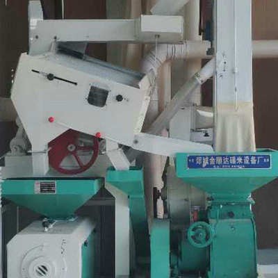 新型剥小米大米打米机农村用粮食加工设备稻谷脱壳机水稻碾米机图3
