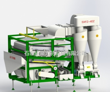 花生筛选机，清选机，聚力特机械供应小麦筛选机，除尘环保图2