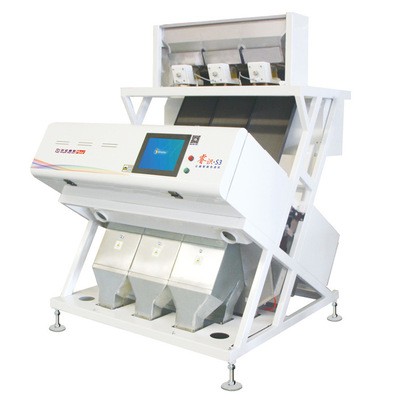 直供S3鹰嘴豆色选机 桃豆色选机 多通道 大产量 率分选鹰嘴豆图2