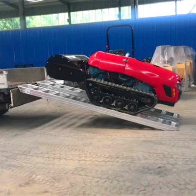 铝梯子货车承重挖掘工程车打桩机挖机收割机铝合金爬梯履带图4