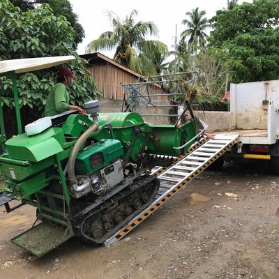 微挖铲车过桥梯跳板拖拉机微耕机过沟桥地质钻探地质钻探叉车跳板图2