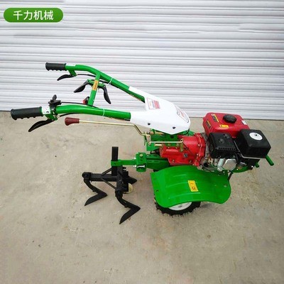 小型汽油微耕机 农场土壤旋耕机 农业园林工具两驱松土微耕机图3