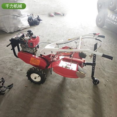 农用柴油四驱小型微耕机 开沟犁地除草机 旋耕松土翻土机厂家图5