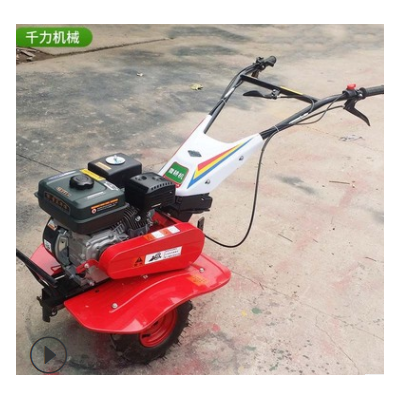 两驱汽油微耕机 小型农用微耕机 开沟犁地除草机松土旋耕机