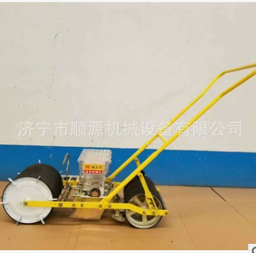 山东加工手推式白菜播种机 韭菜播种机 蔬菜精播机图2