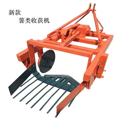 四轮带土豆收获机 多功能宽幅地瓜红薯收获机 根茎植物收获机图5