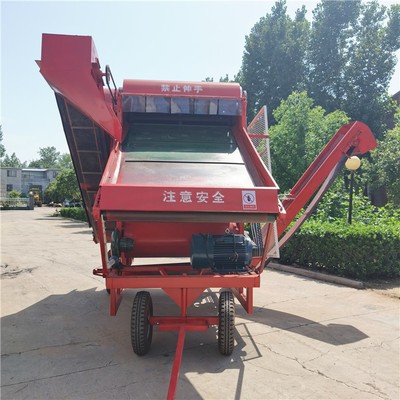 安徽干湿两用花生摘果机 花生去秧机 22kw花生脱果机图2