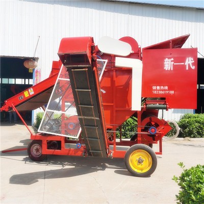 安徽干湿两用花生摘果机 花生去秧机 22kw花生脱果机图3