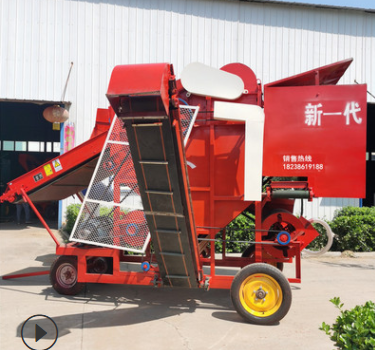 2021型河南1300花生摘果机 干湿两用 花生收获机图4