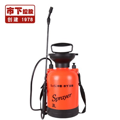 市下3L手持气压喷雾器 家用清洁洗车塑料喷水壶 园艺浇花手压喷壶