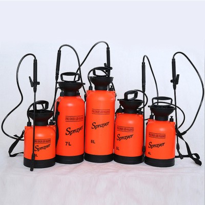 市下3L手持气压喷雾器 家用清洁洗车塑料喷水壶 园艺浇花手压喷壶图5