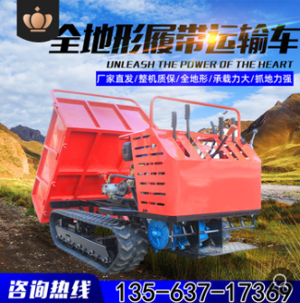 小型履带运输车 农用多地形履带搬运车 工程建筑履带运输车图5