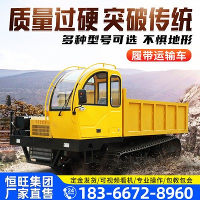 小型农业机械山地履带运输车 手扶全地形爬山虎农用车自卸拖拉机图2