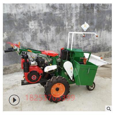 小型家用收获机 适用手扶拖拉机割台省力收玉米机 前置收割机图片