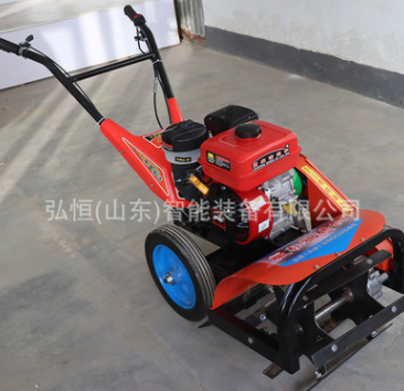 四驱手推式除草机农用土地管理用手推式打草机农村手推式耕地机图2