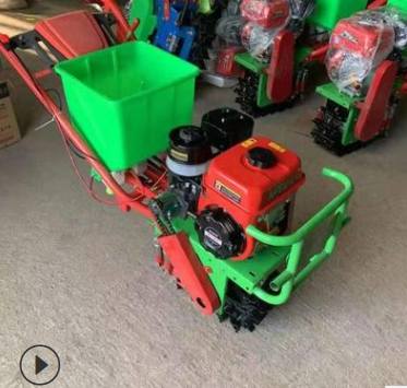 履带式汽油微耕机 小型农用犁地机 多用途单履带犁田机图3