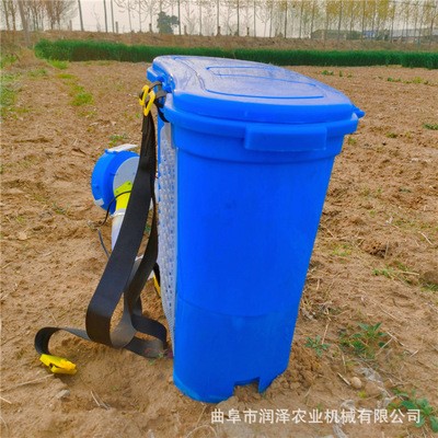 背负式电动追肥鱼塘饲料自动抛撒机农用颗粒撒肥机单兵融雪抛洒器图4