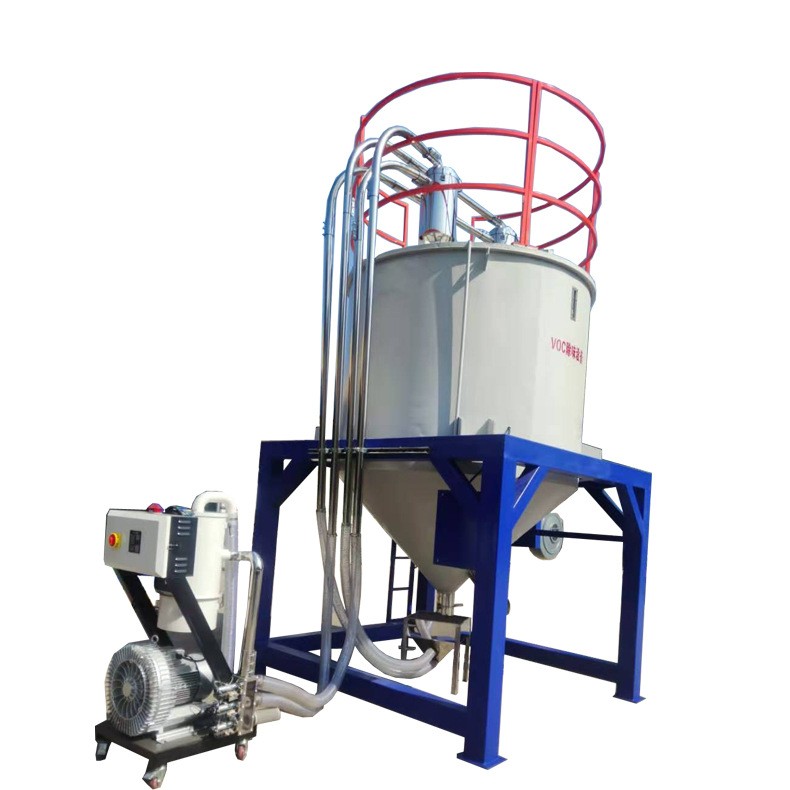 厂家直供VOC系统立式搅拌机固体塑胶颗粒除味仓图4