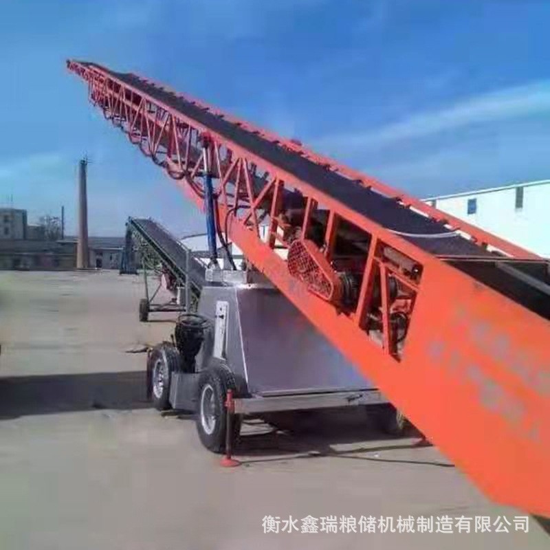 粮食输送机厂家加工定制 移动式皮带输送机伸缩转向输送机图2