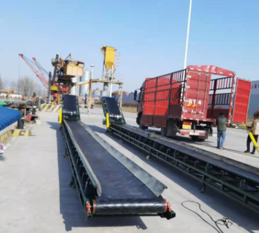 粮食传送机大料斗散粮自动卸车机卸粮机仓库卸粮机输送机