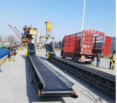 粮食传送机大料斗散粮自动卸车机卸粮机仓库卸粮机输送机图4