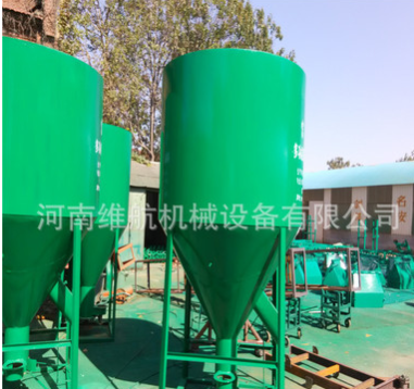 现货自吸式饲料粉碎搅拌机 立式粉碎搅拌一体机 全自动混合搅拌罐图4