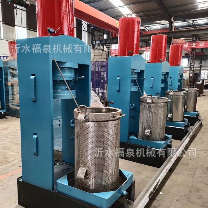 福泉全自动花生榨油机 花生大豆核桃胡麻 型全自动液压榨油机图5