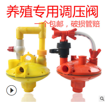 水线控水阀 水线减压阀鸡用厂家直供大牧人双向反冲式水压调压阀